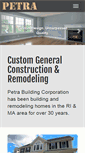 Mobile Screenshot of petrabuilding.com